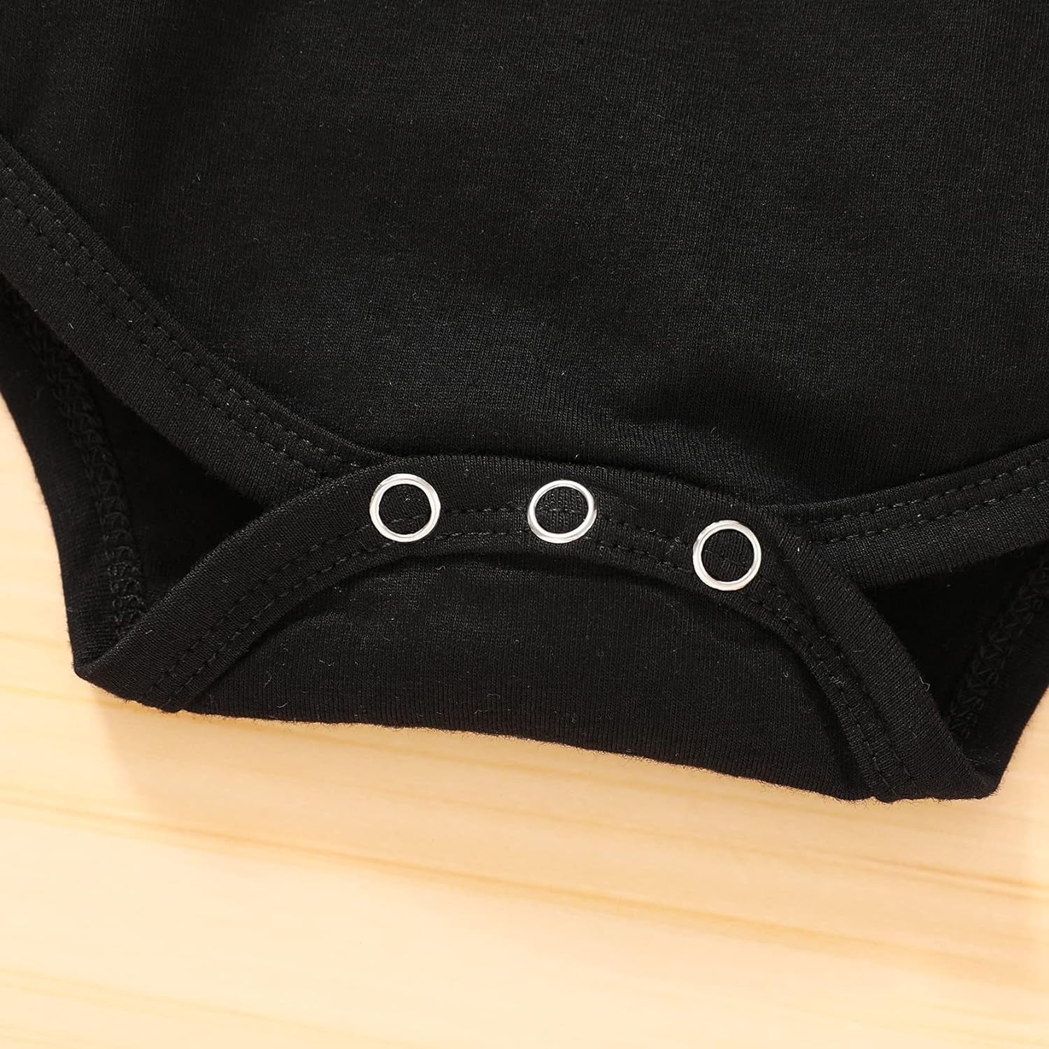 Infant Baby Girl Clothes Summer Black Embroidered Cow Letters Print Romper Cow Spots Shorts Set Toddler Outfits