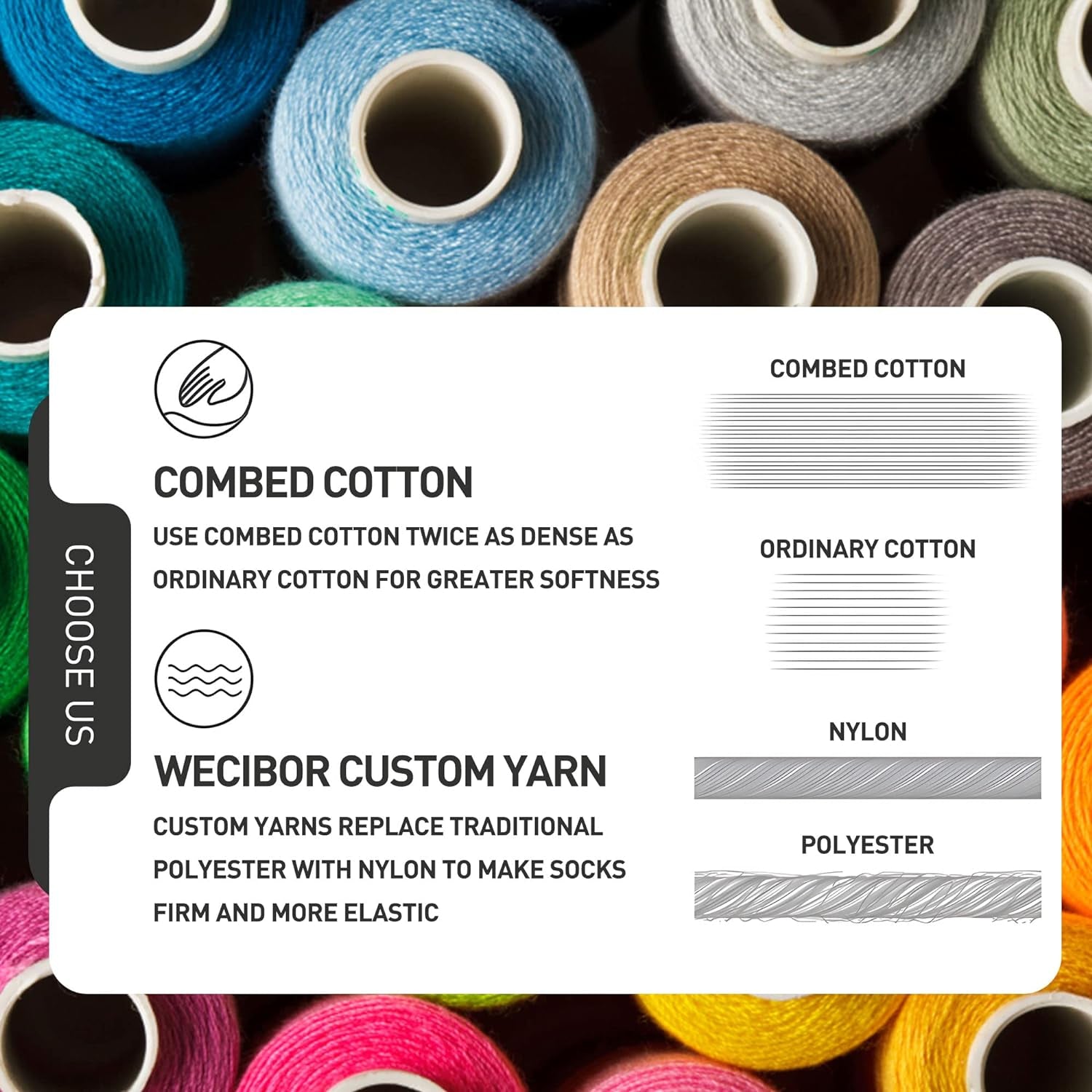 Men'S Novelty Funny Fruit Pattern Casual Combed Cotton Crew Socks - 8 Pack- Size 10-13